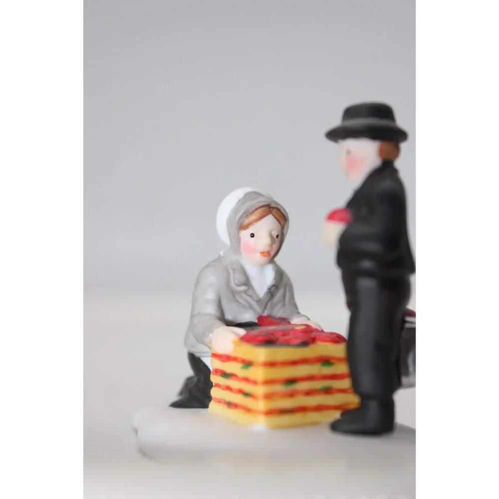 Dept 56 New England Village - Amish Family